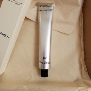 Typology Silver Tube Cream